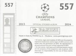 2013-14 Panini UEFA Champions League Stickers #557 Adriano Back