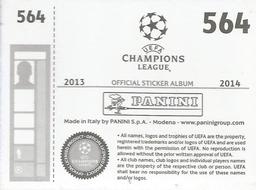 2013-14 Panini UEFA Champions League Stickers #564 Ignazio Abate Back