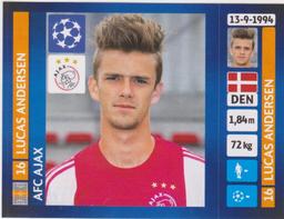 2013-14 Panini UEFA Champions League Stickers #595 Lucas Andersen Front