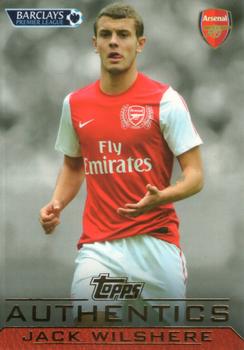 2011-12 Topps Authentics #NNO Jack Wilshere Front