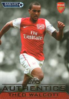 2011-12 Topps Authentics #NNO Theo Walcott Front
