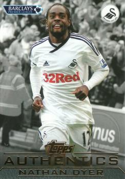 2011-12 Topps Authentics #NNO Nathan Dyer Front