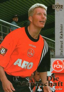 1997 Upper Deck 1 FC Nurnberg Box Set #3 Helmut Rahner Front