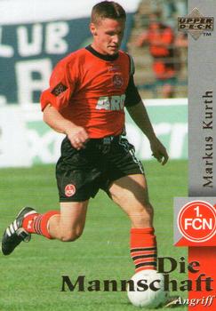 1997 Upper Deck 1 FC Nurnberg Box Set #9 Markus Kurth Front