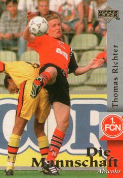 1997 Upper Deck 1 FC Nurnberg Box Set #12 Thomas Richter Front