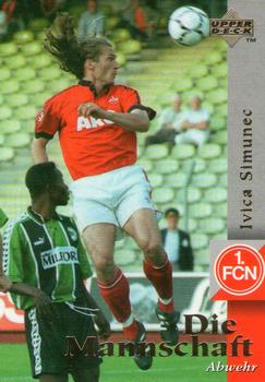 1997 Upper Deck 1 FC Nurnberg Box Set #17 Ivica Simunec Front