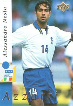 1998 Upper Deck Leggenda Azzurra Box Set #26 Alessandro Nesta Front