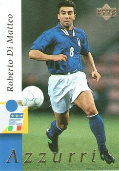 1998 Upper Deck Leggenda Azzurra Box Set #30 Roberto Di Matteo Front