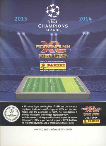2013-14 Panini Adrenalyn XL UEFA Champions League - Limited Editions XXL Size #XLEBDLR Robert Lewandowski Back