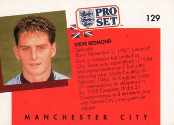 1990-91 Pro Set #129 Steve Redmond Back