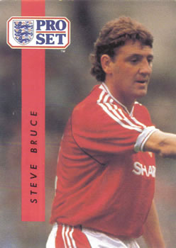 1990-91 Pro Set #141 Steve Bruce Front