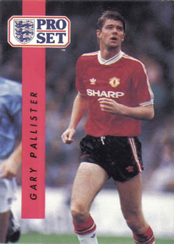 1990-91 Pro Set #142 Gary Pallister Front