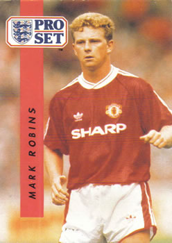 1990-91 Pro Set #150 Mark Robins Front