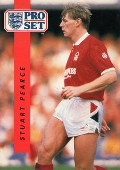 1990-91 Pro Set #168 Stuart Pearce Front