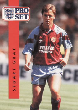 1990-91 Pro Set #16 Stuart Gray Front