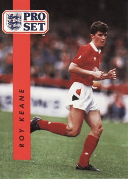 1990-91 Pro Set #175 Roy Keane Front