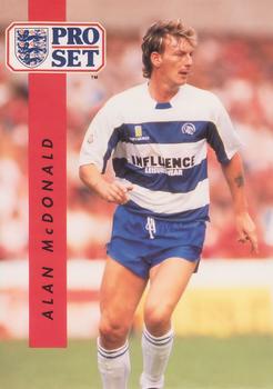 1990-91 Pro Set #183 Alan McDonald Front