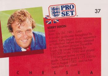 1990-91 Pro Set #37 Kerry Dixon Back