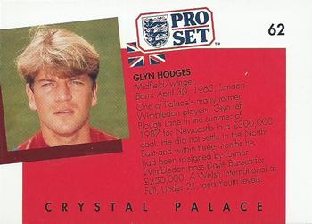 1990-91 Pro Set #62 Glyn Hodges Back
