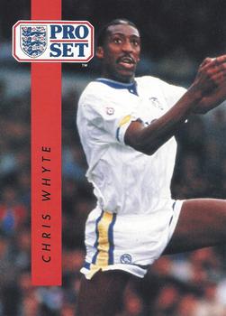 1990-91 Pro Set #95 Chris Whyte Front