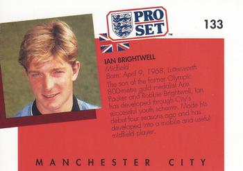 1990-91 Pro Set #133 Ian Brightwell Back