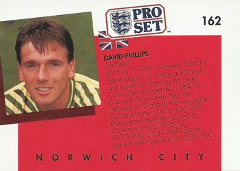 1990-91 Pro Set #162 David Phillips Back