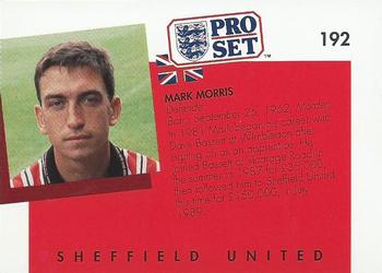 1990-91 Pro Set #192 Mark Morris Back