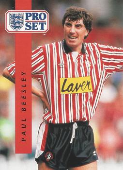 1990-91 Pro Set #195 Paul Beesley Front