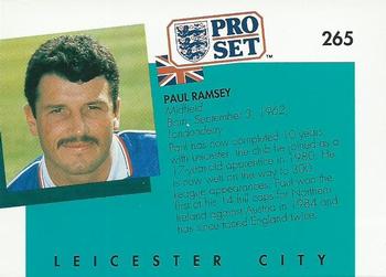 1990-91 Pro Set #265 Paul Ramsey Back
