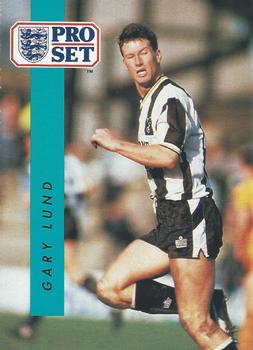 1990-91 Pro Set #277 Gary Lund Front