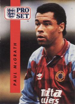 1990-91 Pro Set #19 Paul McGrath Front