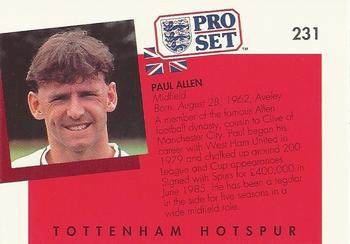 1990-91 Pro Set #231 Paul Allen Back