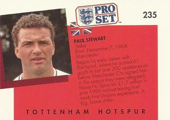 1990-91 Pro Set #235 Paul Stewart Back