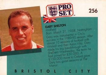 1990-91 Pro Set #256 Gary Shelton Back
