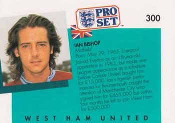 1990-91 Pro Set #300 Ian Bishop Back