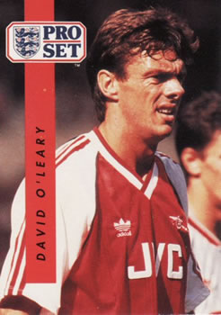 1990-91 Pro Set #6 David O'Leary Front