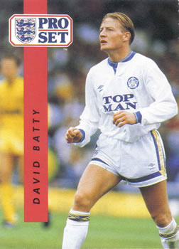 1990-91 Pro Set #93 David Batty Front