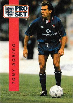 1990-91 Pro Set #39 Tony Dorigo Front