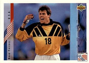 1994 Upper Deck World Cup Contenders English/Italian #16 Brad Friedel Front