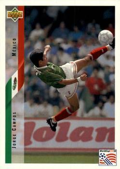 1994 Upper Deck World Cup Contenders English/Italian #18 Jorge Campos Front