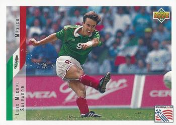 1994 Upper Deck World Cup Contenders English/Italian #30 Luis Miguel Salvador Front