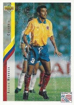 1994 Upper Deck World Cup Contenders English/Italian #35 Alexis Mendoza Front
