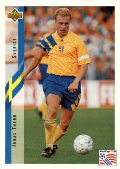 1994 Upper Deck World Cup Contenders English/Italian #71 Jonas Thern Front