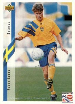 1994 Upper Deck World Cup Contenders English/Italian #75 Roger Ljung Front