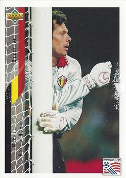 1994 Upper Deck World Cup Contenders English/Italian #81 Michel Preud'Homme Front