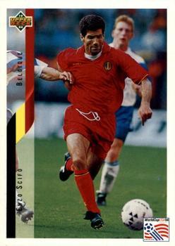 1994 Upper Deck World Cup Contenders English/Italian #85 Enzo Scifo Front