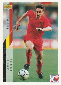 1994 Upper Deck World Cup Contenders English/Italian #90 Lorenzo Staelens Front