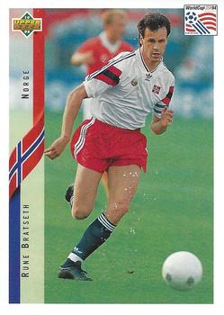 1994 Upper Deck World Cup Contenders English/Italian #95 Rune Bratseth Front