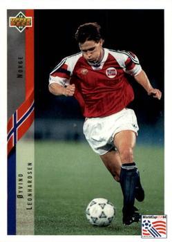 1994 Upper Deck World Cup Contenders English/Italian #100 Øyvind Leonhardsen Front