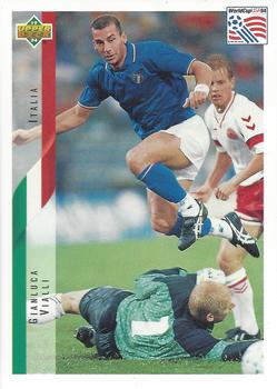 1994 Upper Deck World Cup Contenders English/Italian #129 Gianluca Vialli Front
